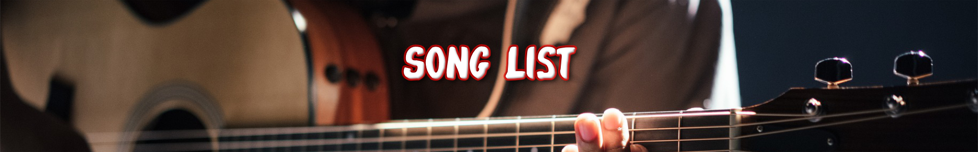 Song List Header Image